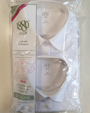 Girls White Long Sleeve Blouses